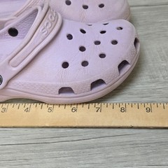 Crocs Classic Clogs Pink Youth J1 Womens 3 Slip On Comfort Shoes Made Mexico