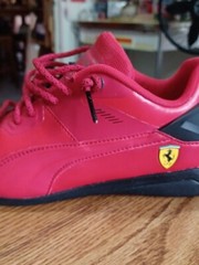 Puma Sf Drift Cat Delta Lace Up Youth Boys Red Sneakers Casual Shoes 306896-03