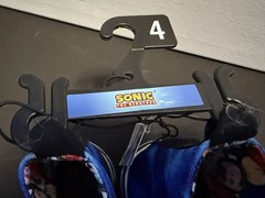 Ground Up Sonic the Hedgehog High Top Canvas Sneakers Blue/Black Kids 4