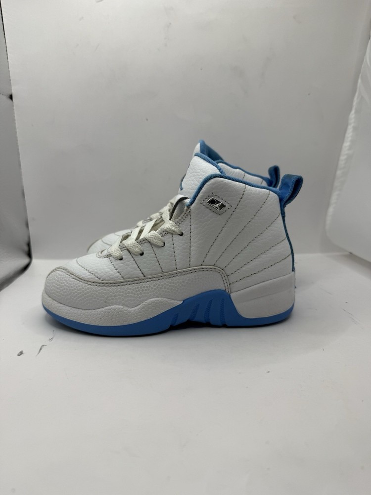 Nike Air Jordan 12 Retro “Melo” White Blue PS 151186-112 Size 11C