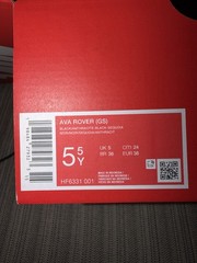 Nike Ava Rover (GS) Mesh Sneaker Black/Anthracite/Sequoia Unisex Kids 5.5Y