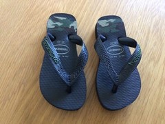 TODDLER HAVAIANAS CAMO PATTERN SIZE USA 9C