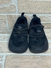 Puma Pacer Next Cage Black Slip On Sneaker Shoes Black Toddler Size 7C 366425-01