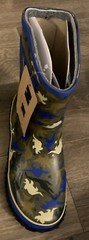Dinosaur rain boots Waterproof Neoprene Kid Mud MCIKCC Rubber Pull On sz 5 New