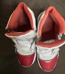 Nike Air Jordan 11 Cherry Red White 378038-116 Youth 5.5Y Sneakers Shoes