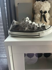 Converse One Star Sneaker Junior 5 Gray Low Miles Loved see photos unisex Shoes