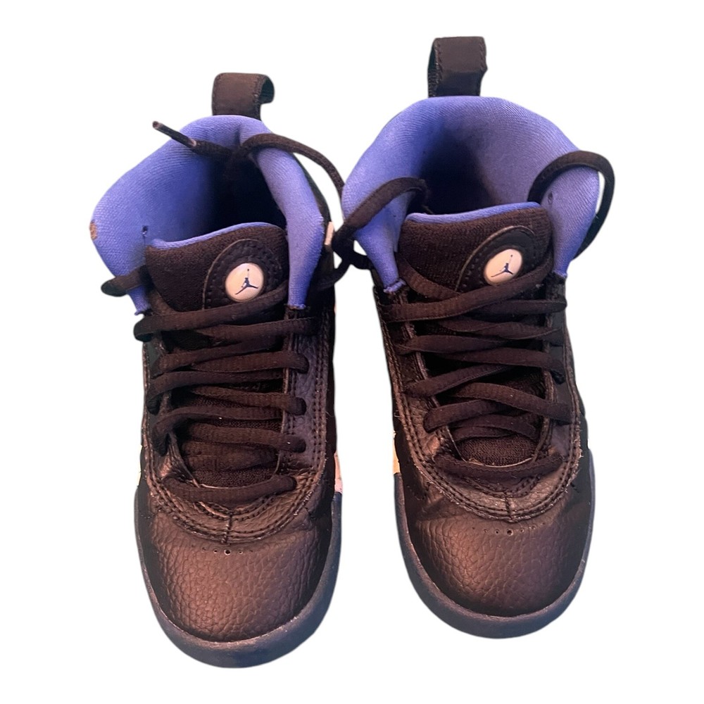Jordan Jumpman Pro Mid Black Varsity Royal Youth Size 11C