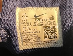 Nike Air Max Bolt, 4.5 Y, Blue White CW1627 400 FREE SHIPPING
