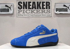 Puma Kids Speedcat OG Junior – Size: 6Y – 401698 13 – Blue / Frosted Ivory – NEW