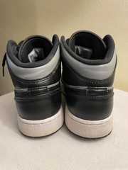 Air Jordan 1 Mid GS ‘Shadow’ Black Grey Size 5.5 Y/7W 554725-096