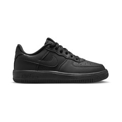 BOYS PRE SCHOOL NIKE FORCE 1 LOW_BLACK/BLACK-BLACK-BLACK IF1673-001-SIZE 12
