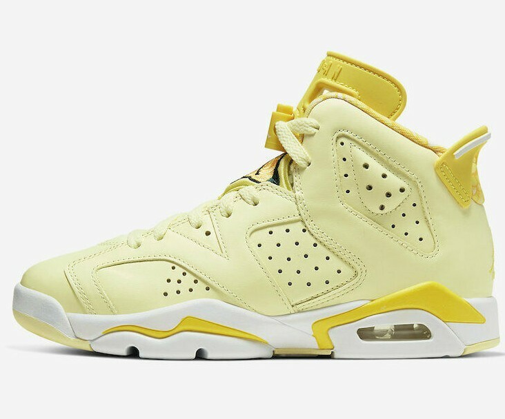 Air Jordan 6 Retro GS – CHOOSE SIZE – 543390-800 Citron Tint Diffused BG Floral