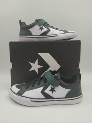 Converse Pro Blaze Strap Ox Youth Size 3Y Black Green Athletic Sneakers A09332C