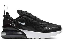 NIKE AIR MAX 270 (PS) BLACK / WHITE PRE SCHOOL AO2372 001