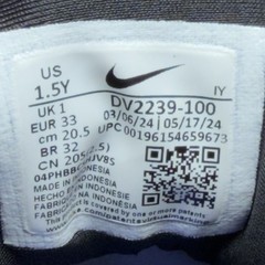 Nike Foam Posite Little Posite White Black 1.5Y Youth Kids DV2239-100
