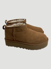UGG Classic Ultra Mini Platform Kid’s Size 5 Chestnut Boots