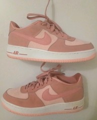 NIKE AIR FORCE 1 LV8 GS RUST STORM PINK 849345 603 Athletic Shoe 6.5y