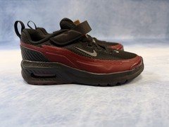 Nike Air Max BIA PS Black Smoke Gray Team Red Kids Shoe Size 1Y NEW