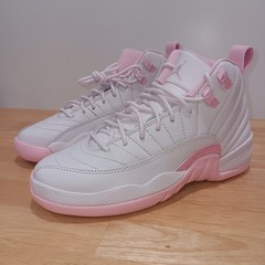 JORDAN 12 RETRO PEARL PINK (GS) KIDS SIZE 3.5Y 510815 600