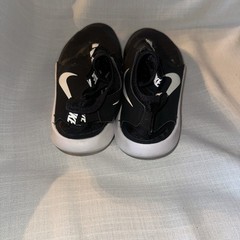 Nike Black & White Flex Runner Slip On Youth Shoes Size 7Y AT4662-001
