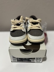 Size 5C Jordan 1 Retro Low Travis Scott Reverse Mocha (TD) DO5441-162 SHIPS NOW!