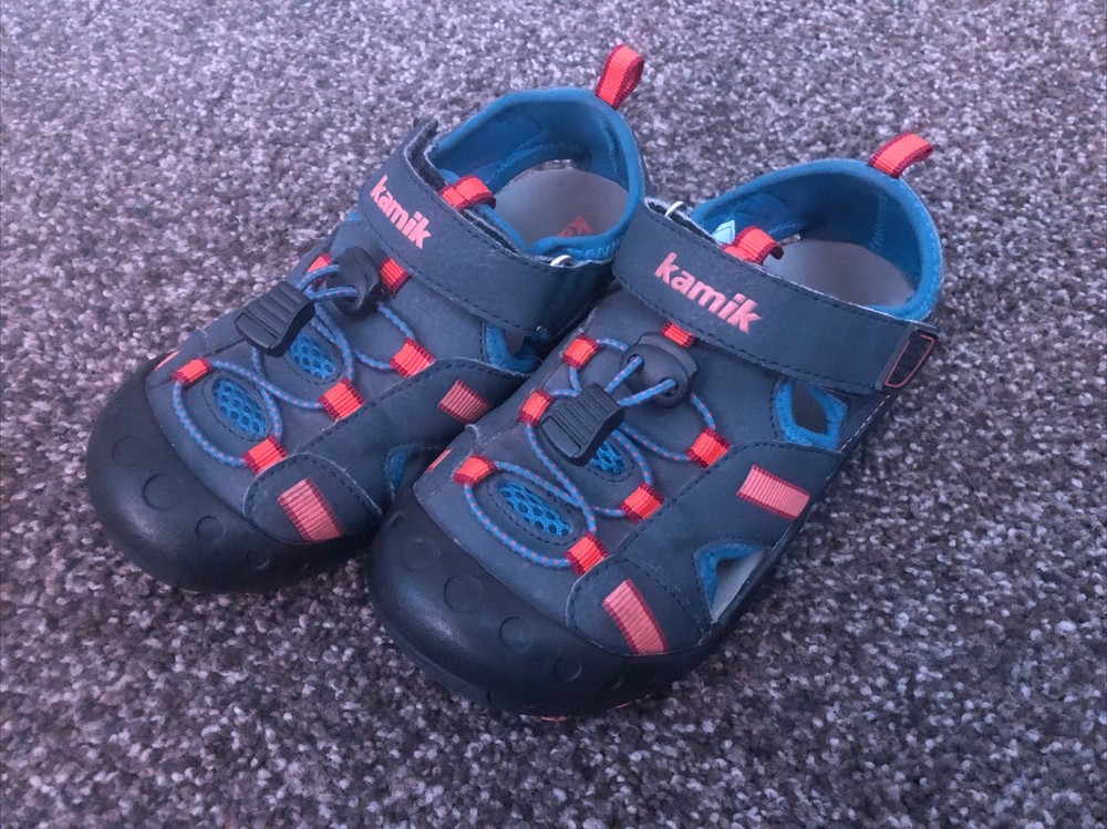 KAMIK “Mantaray” Unisex Navy/Cobalt Blue Sport Sandals~~Size 1