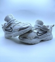 Nike V5 RNR (TD) Toddler White/Silver/Black 9C