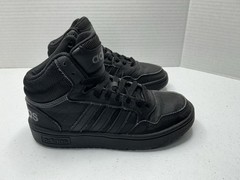Kid’s Adidas Hoops Mid 3.0 K Basketball Black/Grey (HR0228) Size 13K