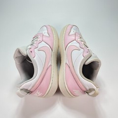 Nike Courth Borough Low 2 SE White Pink Lifestyle Shoes DV5456-105 Youth Size 7Y