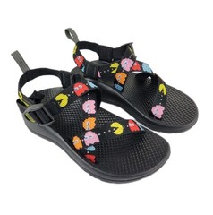 Chaco Classic Z1 Pac-Man Sandals Ghost Reteo Arcade Black Youth Kids Size 1