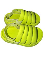 UGG Sandals Kids Size T 8 Sport Yeah Slide Strap Key Líme