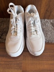 Nike Air Max 90 Shoes White CD6864-100, size 7Y
