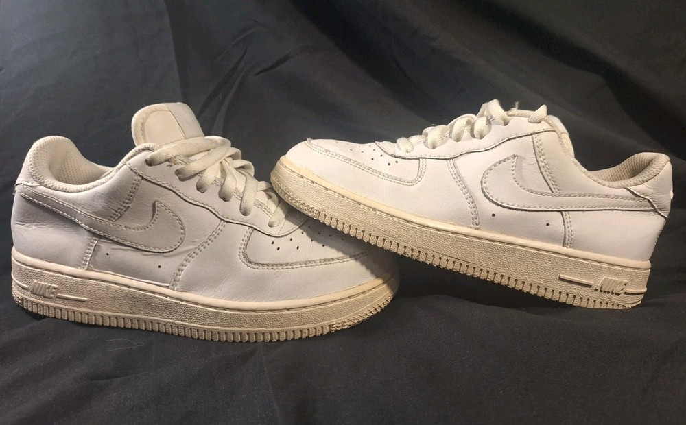 Nike Force One 1 GS Low Triple White KIDS 2Y