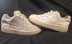 Nike Force One 1 GS Low Triple White KIDS 2Y
