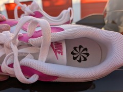Nike Dunk Low Unisex Kids Sneaker Pink/White Glitter Logo US 7Y DV5456-123