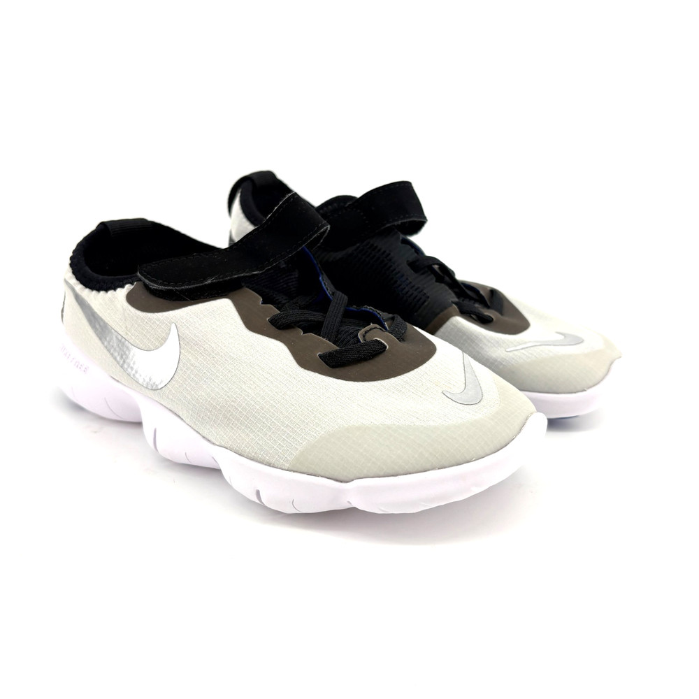 Nike Free Rn 5.0 Youth 2020 Gray Hook & Loop Closure Slip-On 2.5Y