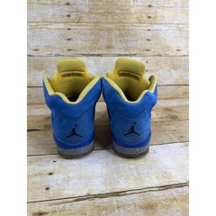 Jordan 5 Retro Laney Varsity Royal Blue Yellow Sneakers CI3287-400 Kids 6.5Y