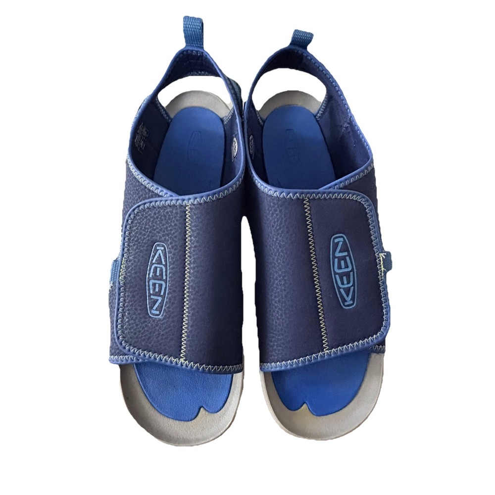 Keen Knotch River Open Toe Blue Watershoe Sandal Walking Hiking Gorpcore Granola