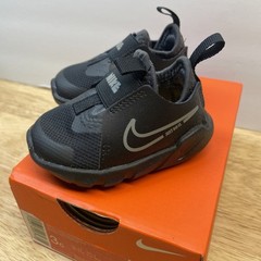 Little Kid’s Nike Flex Runner 2 Black/Flat Pewter-Anthracite DJ6039001 SZ 3c