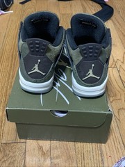 Size 5 (GS) – Jordan 4 SE Retro Low Craft – Olive