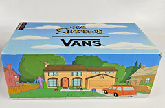 Vans The Simpson Old Skool El Barto US Kids Size 3 Red Limited Edition Bart