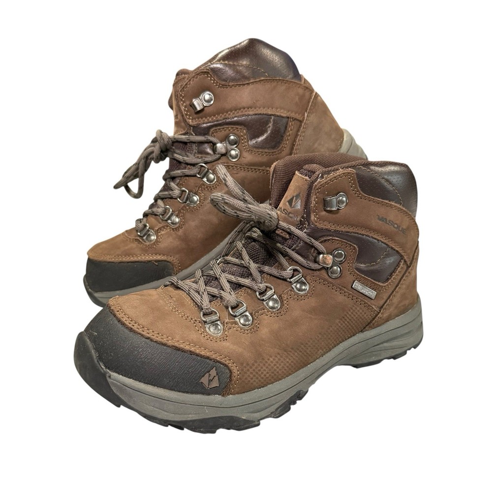 Vasque St. Elias UltraDry Size 6 Kids – Brown Leather Waterproof Hiking Boots