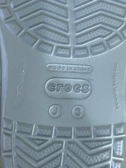 Kids Crocs Fun Lab Train Band Clog Slate Grey Kids Size J3 NWT 2018