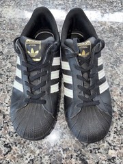 Adidas Superstar Core Black White Size 3 Kids
