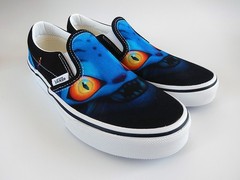 K-Pop Demon Hunters Derpy x Vans Little Kids Slip-On Shoes Unisex Youth sz 3