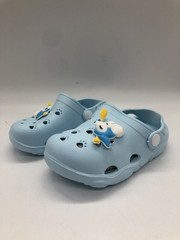 Hitmars Clogs Kids Sandals Mules Non-slip Bathing Shoes, Light Blue EUR 30