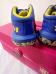Under Armour GPS Assert 11k AC Blue/Purple White 3023947-400 PreSchool Great Con
