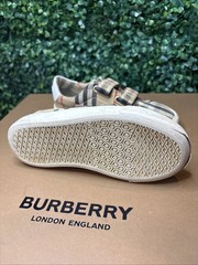 BURBERRY MINI MARKHAM SNEAKERS NOVA CHECK SZ 31 EU 13 US