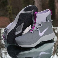 Nike Binzie Boot Smoke Grey Size 5Y Violet Frost BQ5380-003