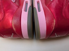 Nike Air Jordan 5 Retro Mid Valentines Day Size 7Y 8.5 Women (GS) Red Pink